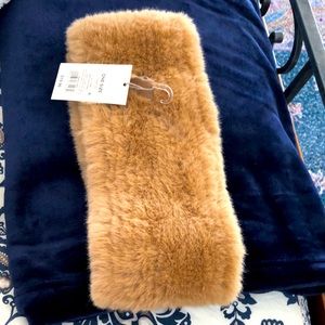 Brand new with tags faux fur scarf